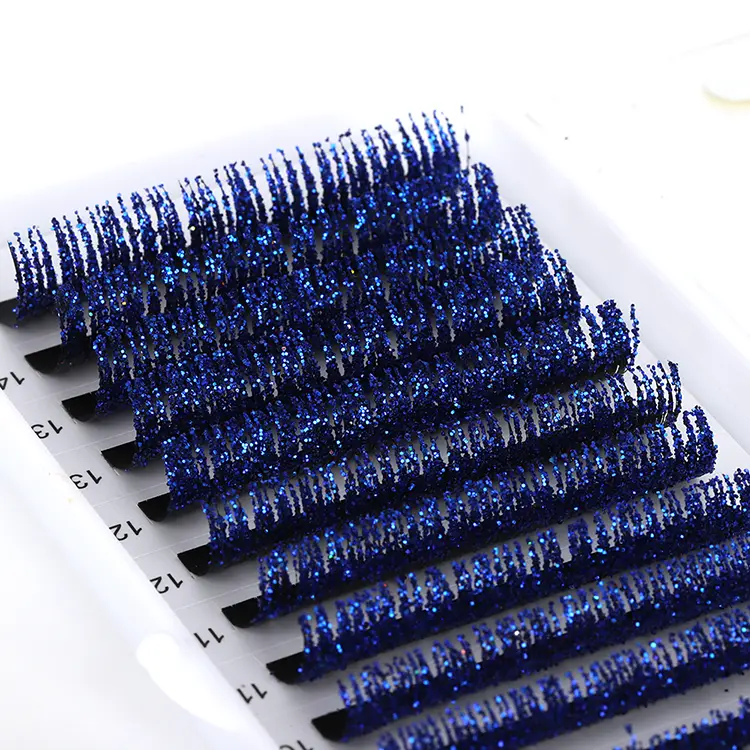 Tray Ekstensi Blue Glitter
