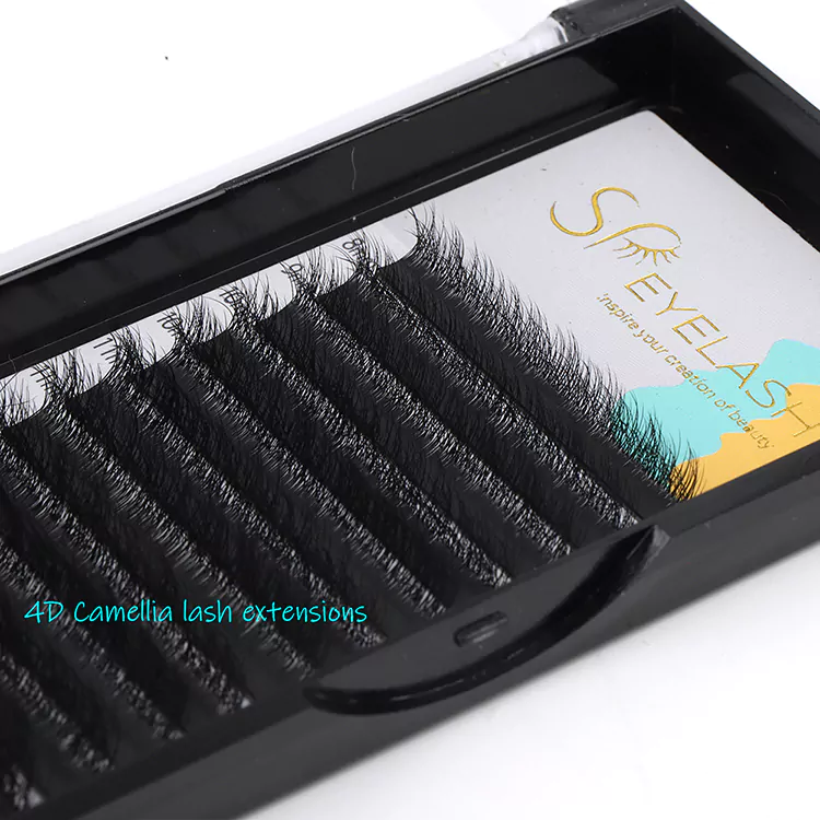 Multi-lapisan 4d camellia eyelash